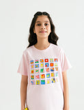 TINY PAINTINGS GRAPHIC T-SHIRT