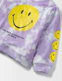 Smiley Tie & Dye Hoodie