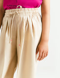CLULLOTE PANTS WITH PLEATS