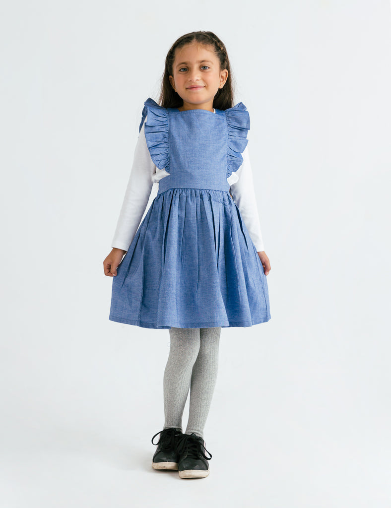 PINAFORE DRESS WITH TEE