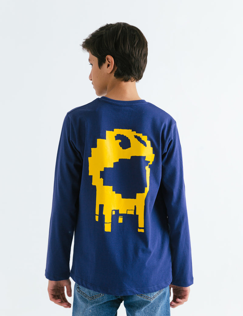 Buy Boys Full Sleeves Denim Shirt - Blue Online at Best Price