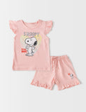 SNOOPY TOP AND SHORT SET