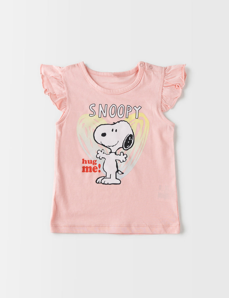 SNOOPY TOP AND SHORT SET