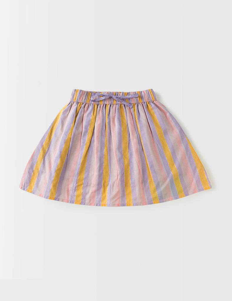 Muted Striped Skirt