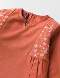 Embroidered Side Pannel Top