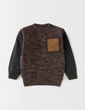 SWEATER WITH PATCH POCKET