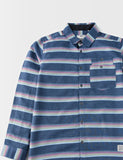 STRIPPED BUTTON FRONT SHIRT