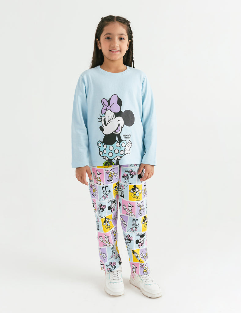 Classy Boy's Mickey Mouse Printed NightSuit